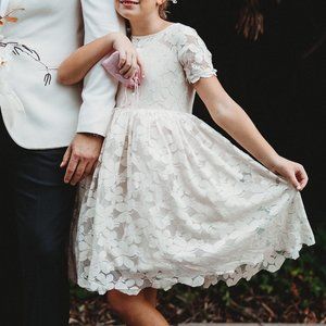 Ivory Girls Dress